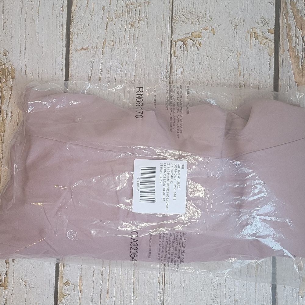 Bhldn Serephina Crepe Maxi Dress Size 12 In Lilac - Picture 8 of 9